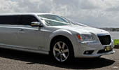 Chauffeured driven Stretch Chrysler 300c Hire